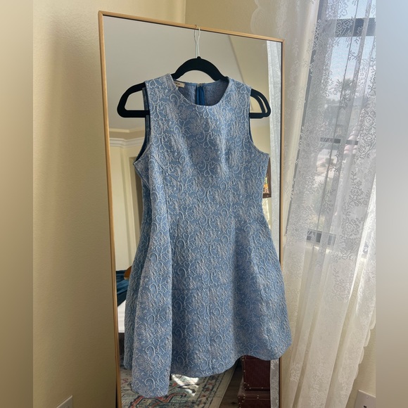 VINOKO Short Dress - Kentucky Blue